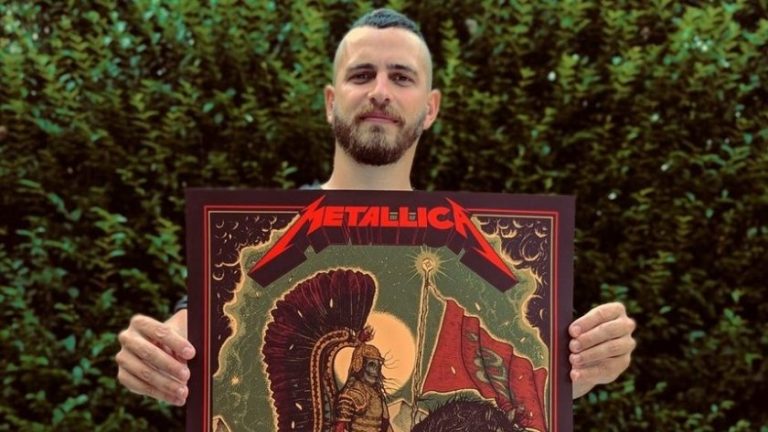 Дидо Пешев e първият българин с официален плакат на Metallica