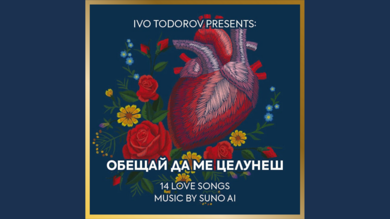 „Обещай да ме целунеш“ – първият български CD с музика от AI