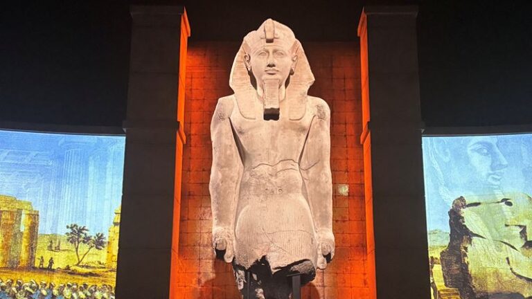 Саркофагът на Рамзес II за първи път в Лондон